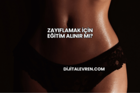 Zayıflamak İçin Eğitim Alınır mı?