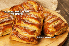 Az Malzemeli Börek Tarifleri