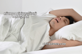 Rüyada Biriyle Sözlü Tartışmak