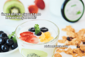 Ülker Bitter Çikolata 80 Kakao Kaç Kalori?