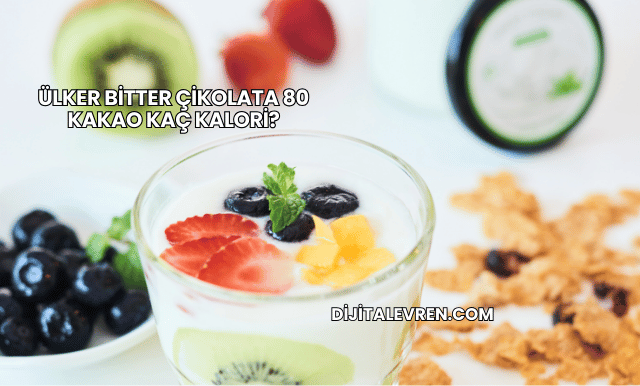 Ülker Bitter Çikolata 80 Kakao Kaç Kalori?