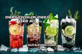 Enerji İçecekleri Enerji Verir mi?